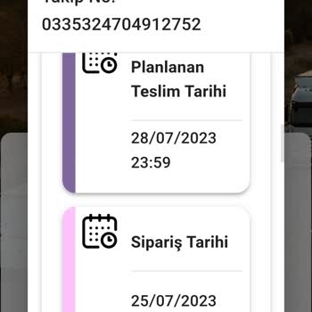 Dinçer Lojistik Siparişimi Dağıtıma Çıkarmıyor