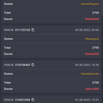 Essbahis Üzerinden Çekim Talebi Veremiyorum Altı Üstü 2750 Lira