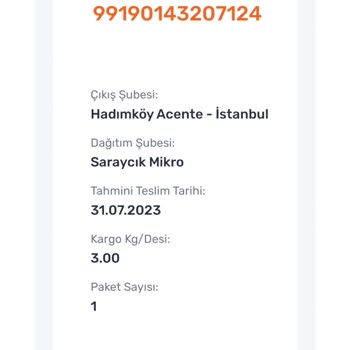 Trendyol'dan Aldığım Tonny Black Marka Ayakkabı Hala Gelmedi