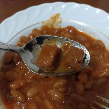 Tada Etli Kuru Fasulyede Et Olmaması