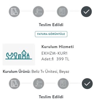 Vivense Teslimat Ve Kurulum Sorunu
