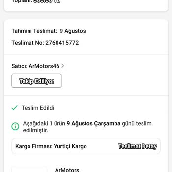 Trendyol Farklı Ve Bozuk Ürün Gönderildi