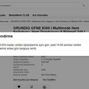 Media Markt Aynı Gün Kargo Hakkında Yanlış Bilgilendirme