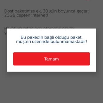 Bimcell 20 GB Paketini Alamama
