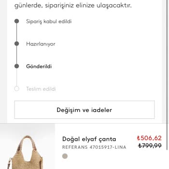 Mango Online Siparişim Ortada Yok, Kargo Bilgisi De Yok
