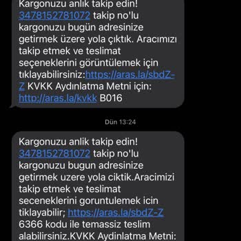 Aras Kargo Böyle Bir Gönderi Bulunamadı Diyor