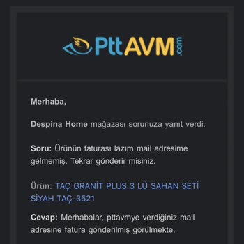 Despina Home Faturasız Ürün Gönderimi