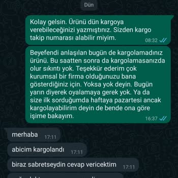 Penguen Soğutma Siparişin Kargolanmaması Ve Şirketin Sorumsuzluğu