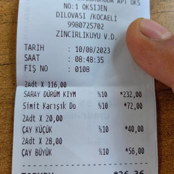 Simit Sarayı Fahiş Fiyat Ve Etiket Olmaması