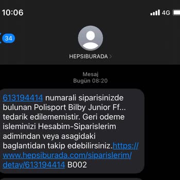 Hepsiburada'dan Aldığım Uygun Fiyatlı Ürünün Stok Nedeniyle İptal