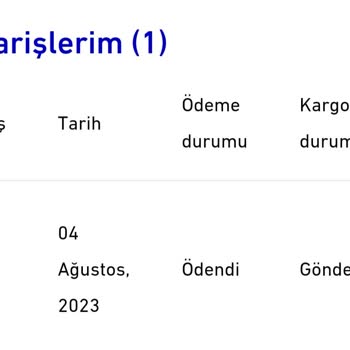 Denizli Parça İsimli Alışveriş Sitesi