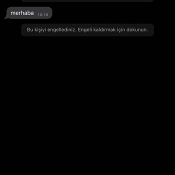 WhatsApp Bilinmeyen Mesaj