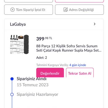 Pazarama Ürün Aldım 25 Gün Oldu Hala Elime Ulaşmadı