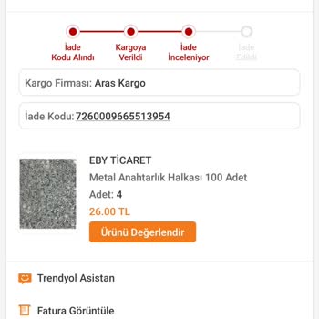 Trendyol Ücret İadesi Yapmıyor