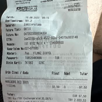 Unifree Duty Free Faciası