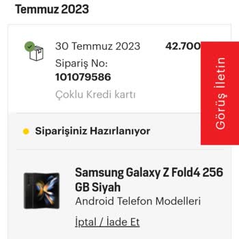 Arcelik.com'dan Satın Alınan Ürün Mağduriyeti