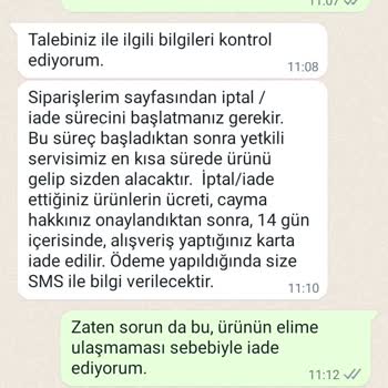 Arçelik Ve Grundig Ürünümü Teslim Etmiyor.