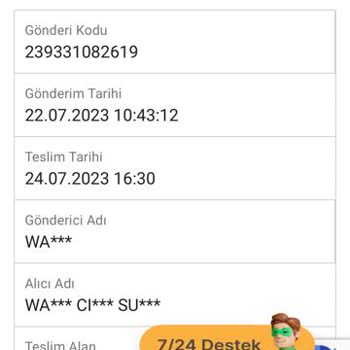 Watsons Online Siparişim Ulaşmadı
