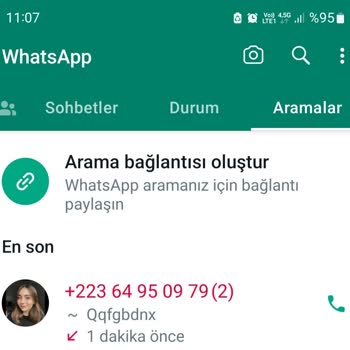 WhatsApp Yurt Dışı Araması