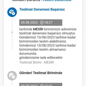 MNG Kargo Kargo Teslim Edilmemesi