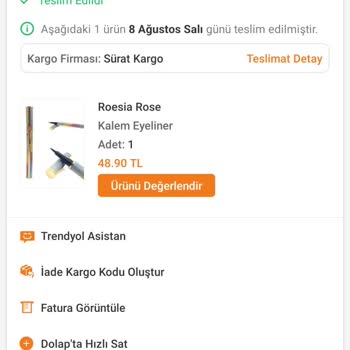 Sürat Kargo Kargom Bana Teslim Edilmedi