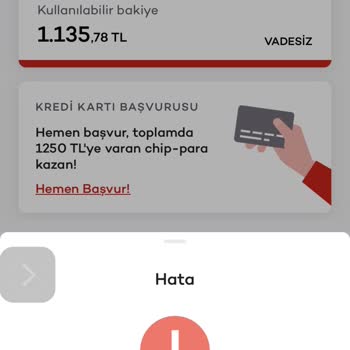 Akbank Mobil Uygulama Hatası
