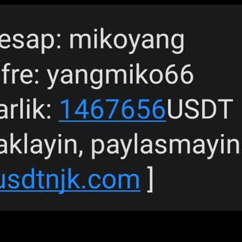 usdtnjk.com Spam Mesaj