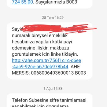 Anadolu Hayat Emeklilik İş Bankası Ahe Zorunlu Katılım