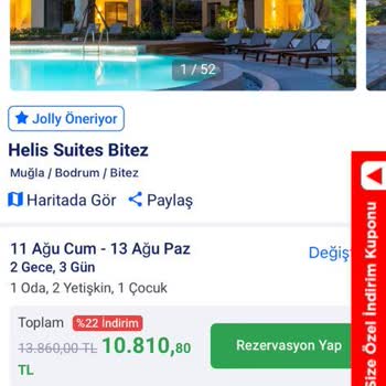 Jolly Tur Erken Rezervasyon Şikayeti