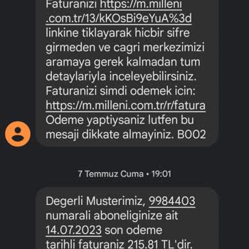 Millenicom Haksız Bir Şekilde Modem Ücreti Kesiyor