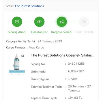 Çiçek Sepeti Ürünümün Nerede Olduğu Belli Değil