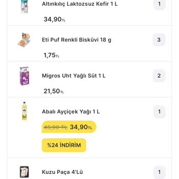 Migros Kokmuş Paça Para İadesi