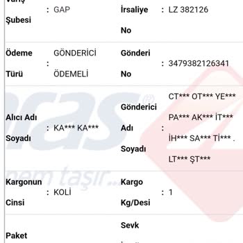 Aras Kargo Teslimat Yapmıyor Gel Kendin Al Diyor
