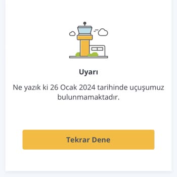 Pegasus Online Uygulaması İki Aydır Sürekli Hata Veriyor!