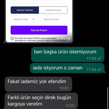 Shopıer Diddy Butik Ellerinde Olmayan Ürün Satıyor İade Kabul Etmiyor