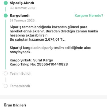 Sürat Kargo Gaziantep Aktarma Merkezi Kargo İletilmeme Sorunu