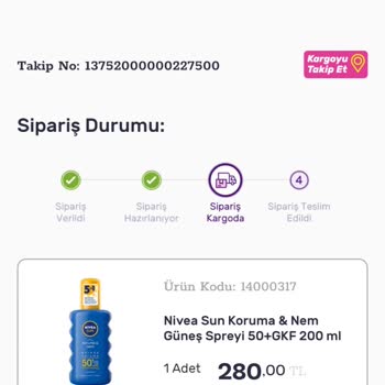 Gratis'ten Sipariş Ettiğim Ürünlerin İadesi Eksik Yapıldı