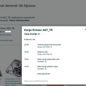 Teslim Edilmeyen Amazon Siparişi