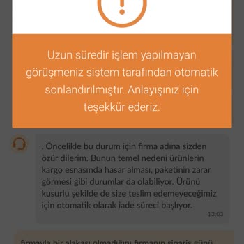 Trendyol Siparişim Ulaşmadan Geri Dönüyor