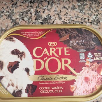 Carte d'Or Algida Dondurma Paketi Kod