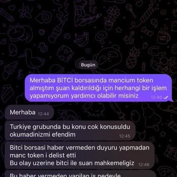Bitci Bitçi Borsası Mancium Token