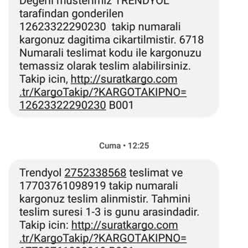 Sürat Kargo Kargom Geç Gelmesi