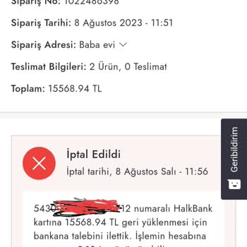 Boyner Para İadesi Yapmıyor