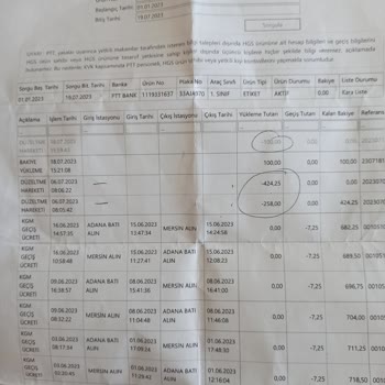 HGS Hesabından Para Çekilmesi