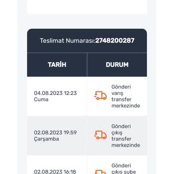 Sürat Kargo Hacılar Şube Kargo Teslim Edemiyor