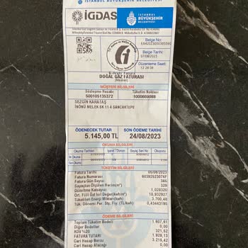 İGDAŞ Kaçak Gaz Cezası