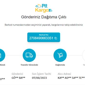 PTT Kargo 10 Gün Olmuş Sahte Olarak Dağıtımda Yazarak İnsanla Dalga Geçmeyin.