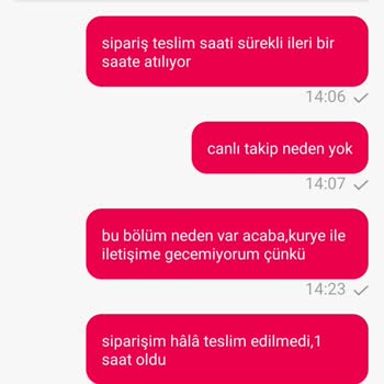 Yemeksepeti Teslimattaki 2 Saatlik Gecikme, Veee Hâlâ Teslim Edilmediğini😡