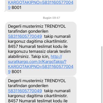 Sürat Kargo Kargomu Dağıtıma Çıkarıyor Ama Getirmiyor