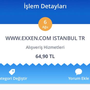 Exxen Habersiz Kartımdan Para Çekti